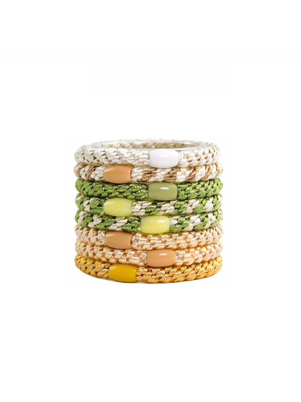 Gifty - Twill Twisted-Shaped Hair Tie Set