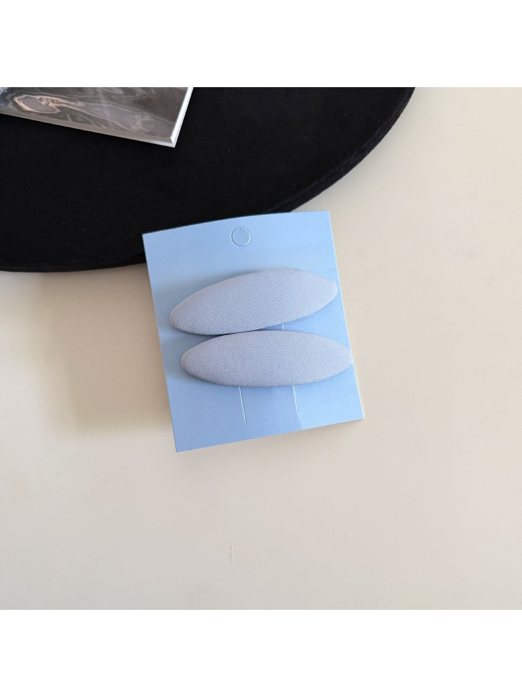Beau - Classy Blue Plaid Hair Clip