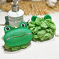 Papo - Green Frog Bath Puff