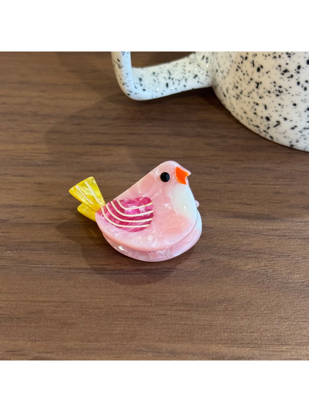 Beau - Cartoon Bird Acetate Claw Hair Clip