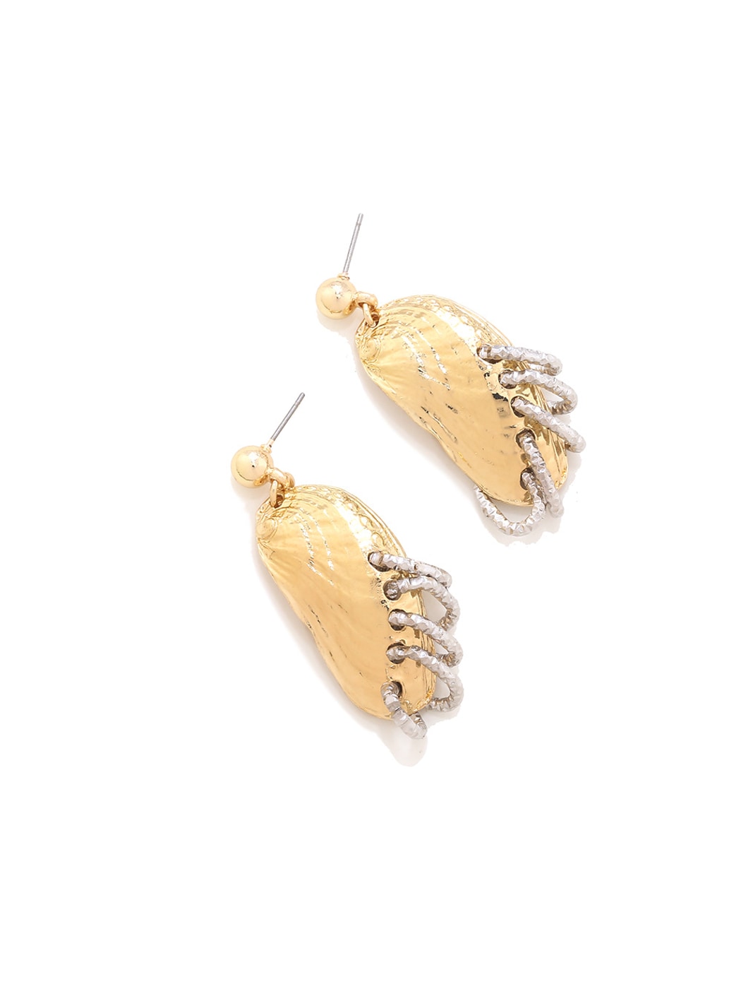 Earedge - Geometric Circle Drop Dangle Earrings