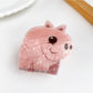 Beau bear shaped hair claw clip shown with packaging and branding