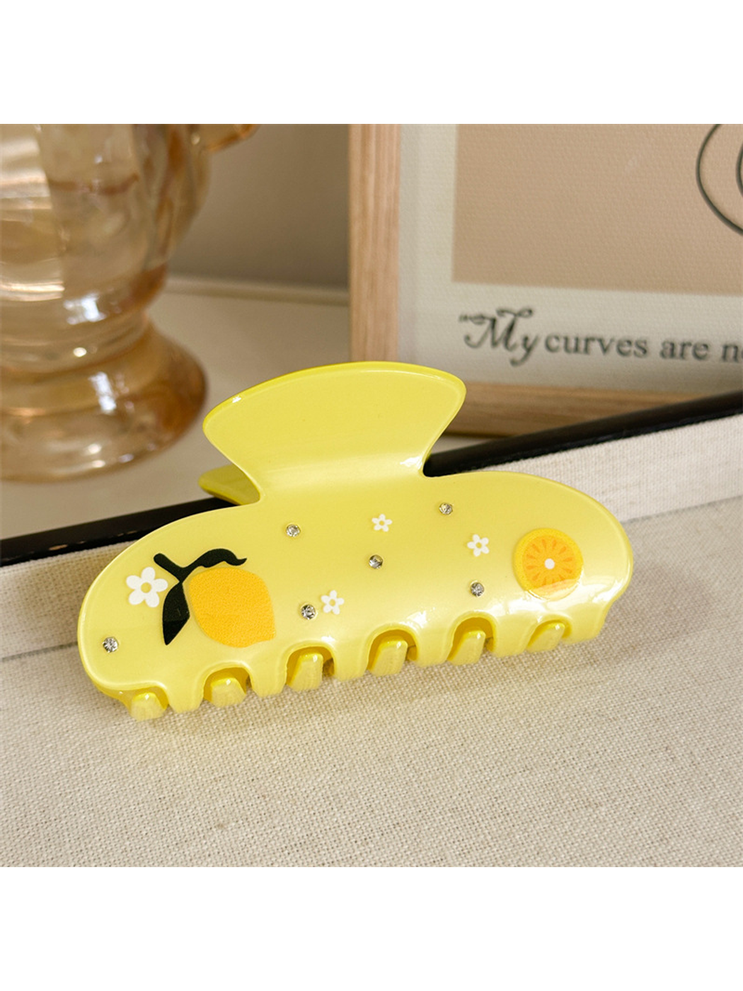 Beau - Sweet Style Acrylic Curved Claw Clip