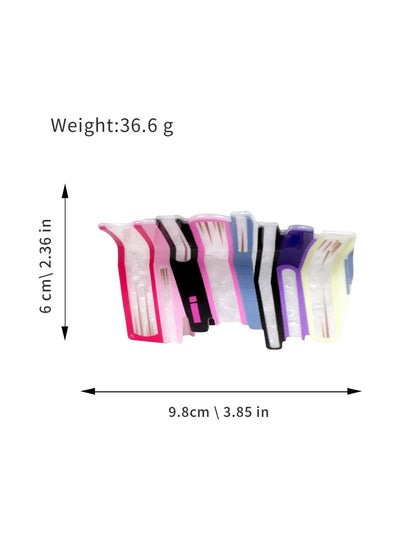 Beau - Color Block Book Hair Clip