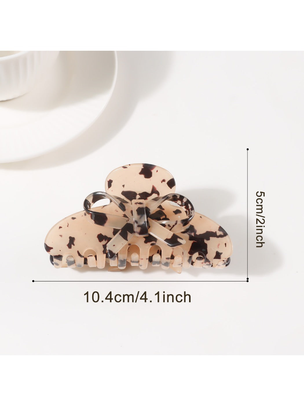 Beau - Fashionable Half Round Hair Claw Clips