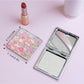 Mirroray - Square Floral Pattern Foldable Compact Mirror