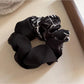 Gifty - Bamboo Print Satin Scrunchie
