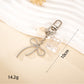 Keypus - Alloy Bow Detail Bag Charm Phone Charm Keychain