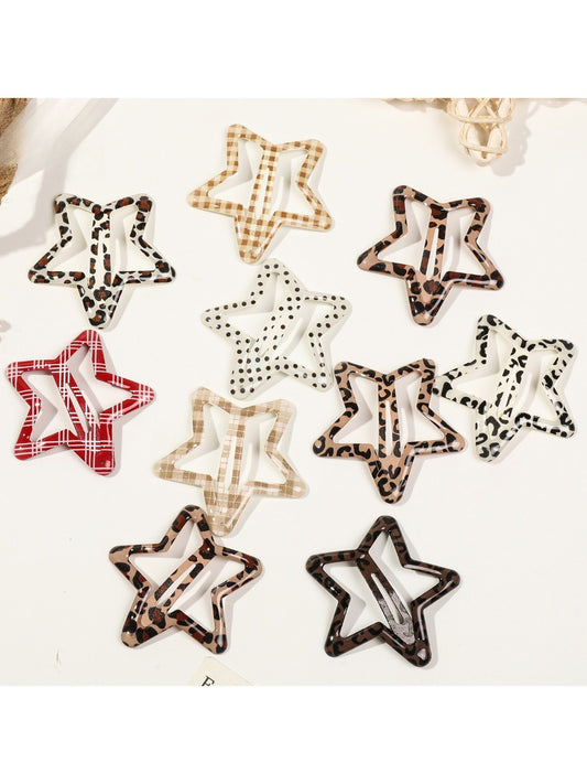 Beau - Five-Pointed Star-Shaped Hair Clip