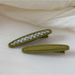 Beau - An Elegant Green Hair Clip