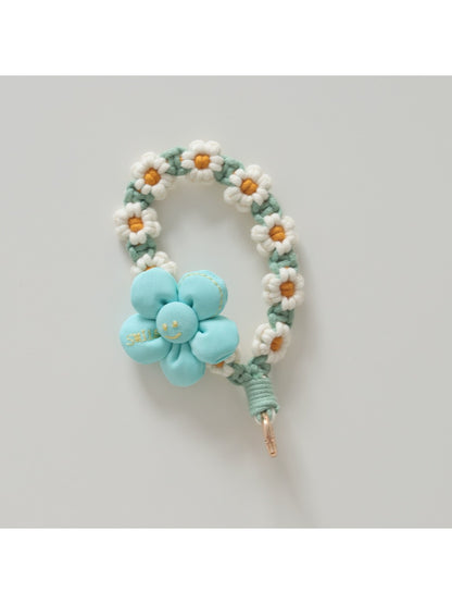 Keypus - Adorable Floral Keychain  Flower Charm