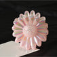 Beau - Flower Shaped Decorative Plastic Alloy Claw Clip
