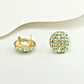 Earedge - Polka Dot Round Earrings
