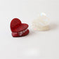 Beau - Simple Heart Design PVC Hair Claw Clip