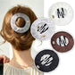Beau - Minimalist Flat Round Polyester Claw Clip