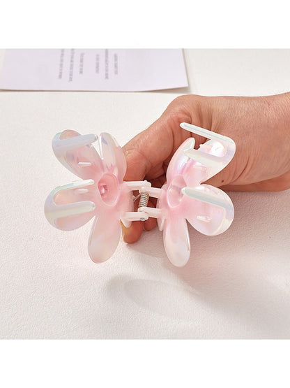 Beau - Iridescent Petal Flower Claw Clip