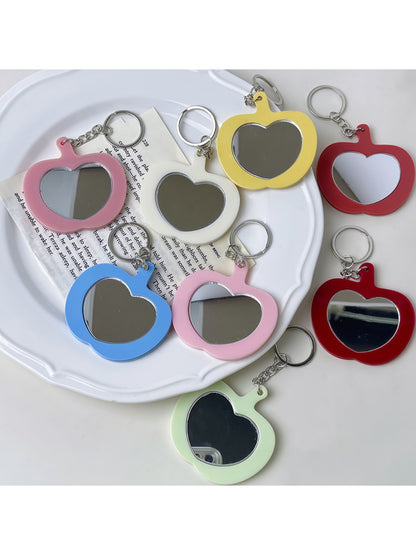 Keypus - Apple Shaped Mirror Keychain