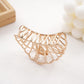 Beau - Scallop Fan Openwork Hair Claw