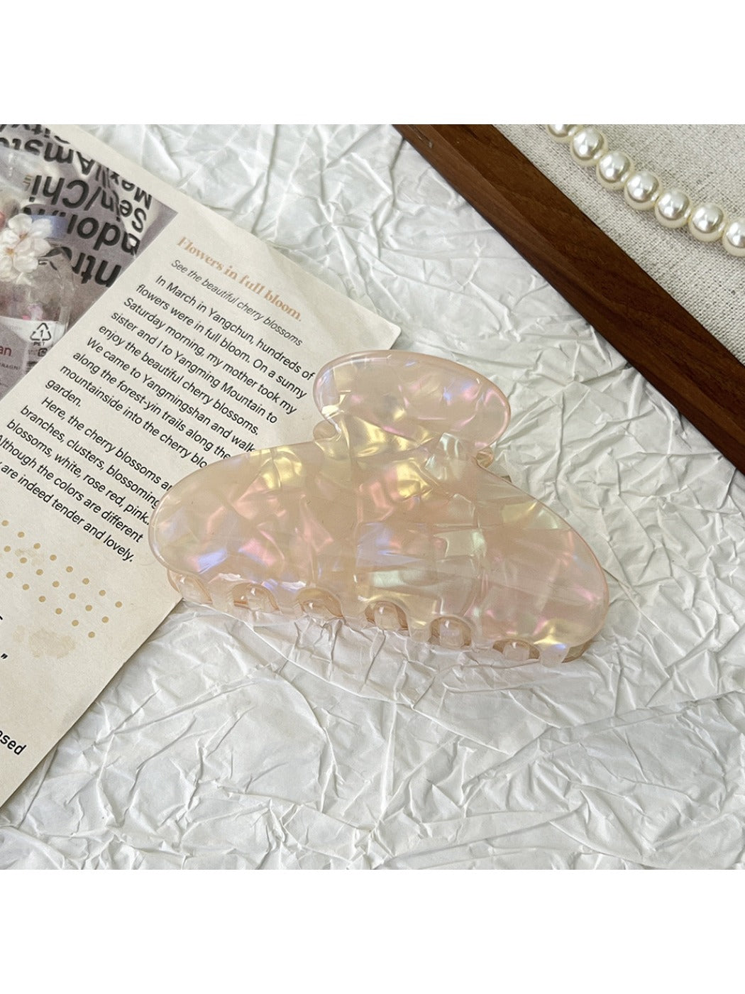 Beau - Elegant Medium Acrylic Hair Clip