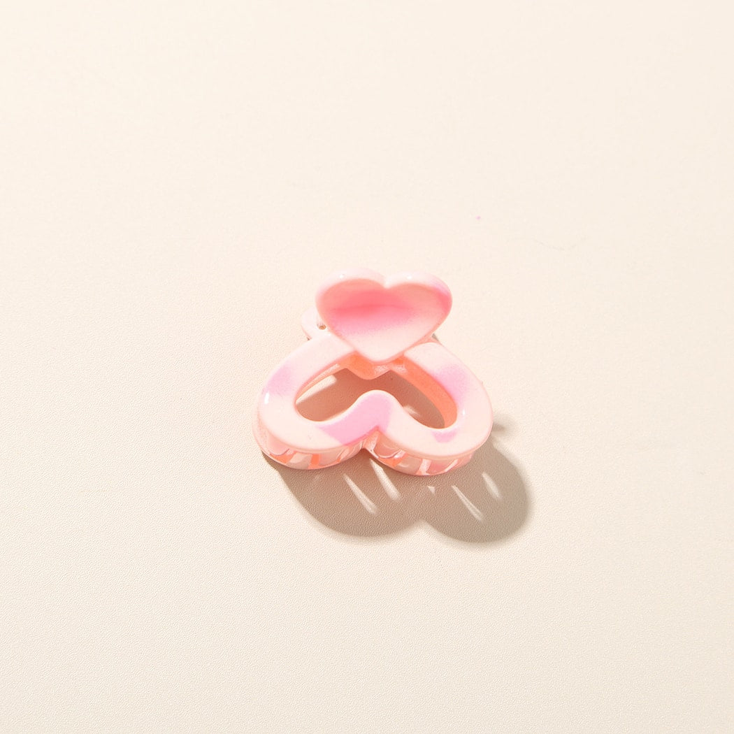 Beau - PS Alloy Glossy Heart Shape Hair Claw Clip