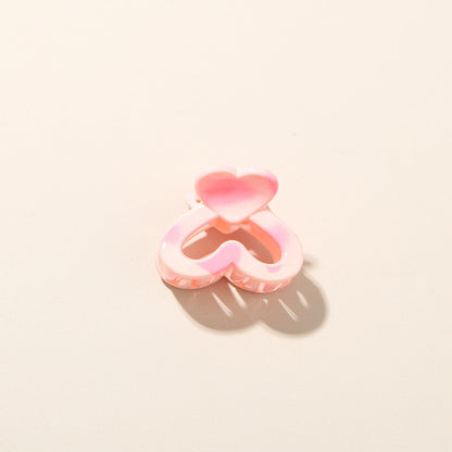 Beau - PS Alloy Glossy Heart Shape Hair Claw Clip