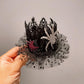 Gifty - Dark Style Halloween Bat Bow Hat Hair Clip