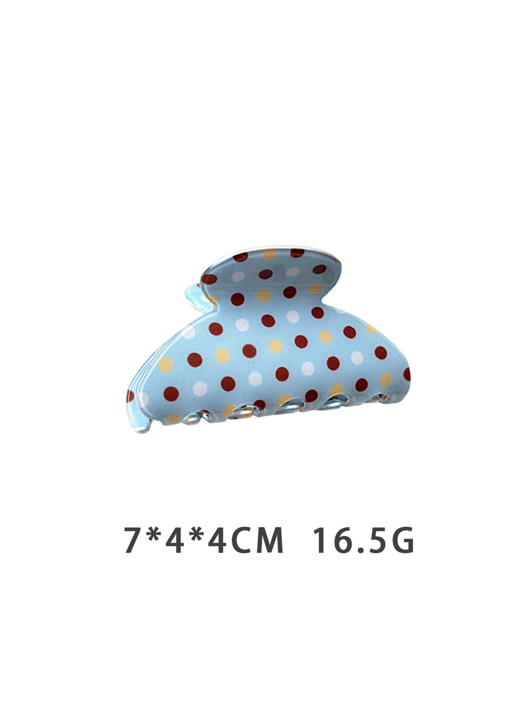 Beau - Modern Minimalist Polka Dot Claw Clip