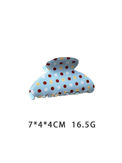 Beau - Modern Minimalist Polka Dot Claw Clip