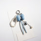 Keypus - Charming Bow Shaped Beaded Keychain