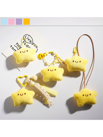 Keypus - Adorable Yellow Star Shaped Keychain