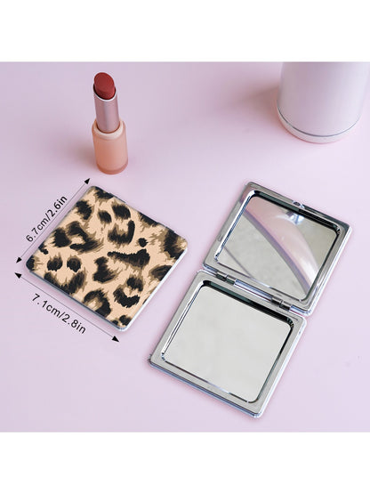 Mirroray - Square Dual Sided Print Compact Mirror
