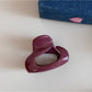 Beau - Glossy Irregular Open Design Hair Claw Clip