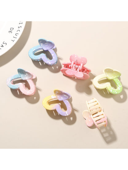 Beau - Gradient Heart Shaped Hair Claw Clip