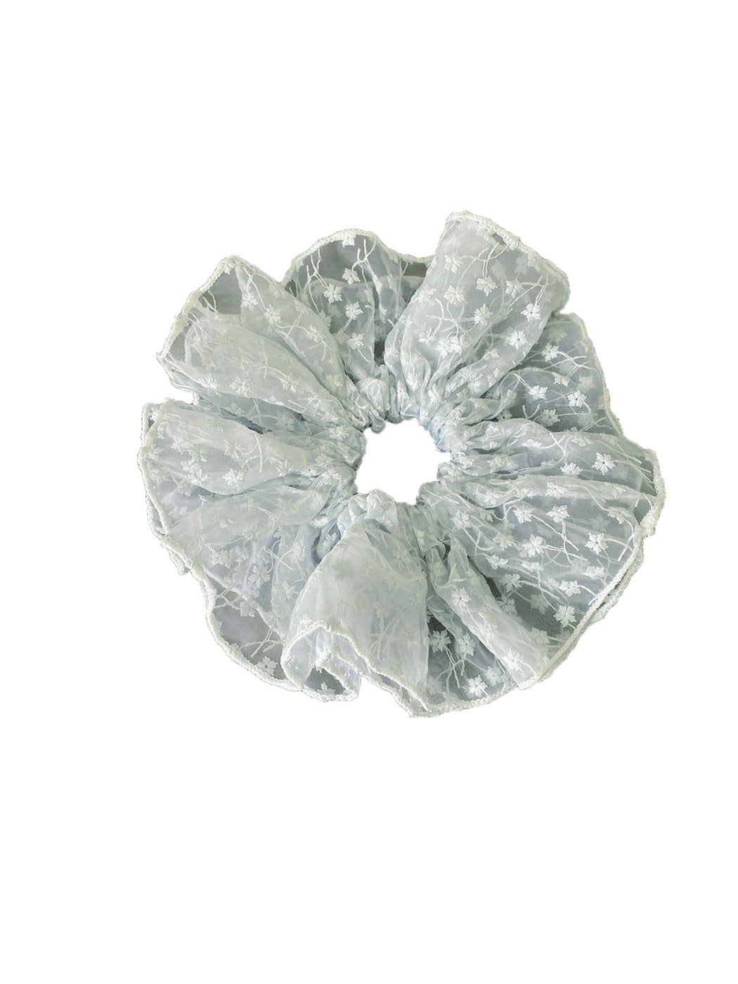 Gifty - Lace Hollow Floral Scrunchie