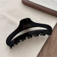 Beau - Openwork Crescent Shaped Hair Claw Clip