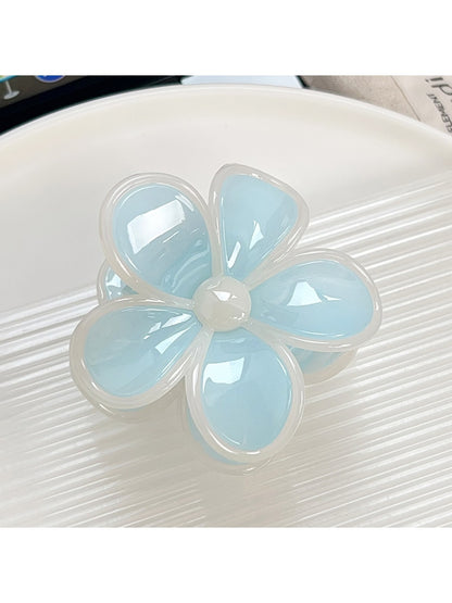 Beau - Fresh Style Floral Plastic Hair Claw Clip
