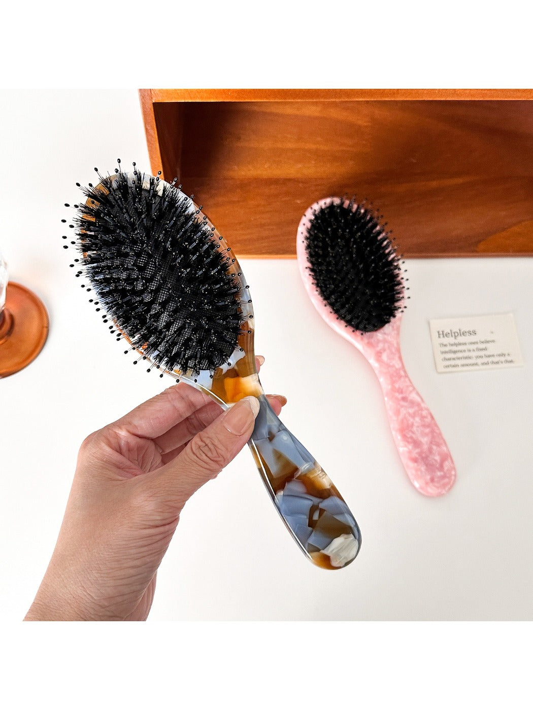 Camerow - Massage Air Cushion Hair Comb Acetate