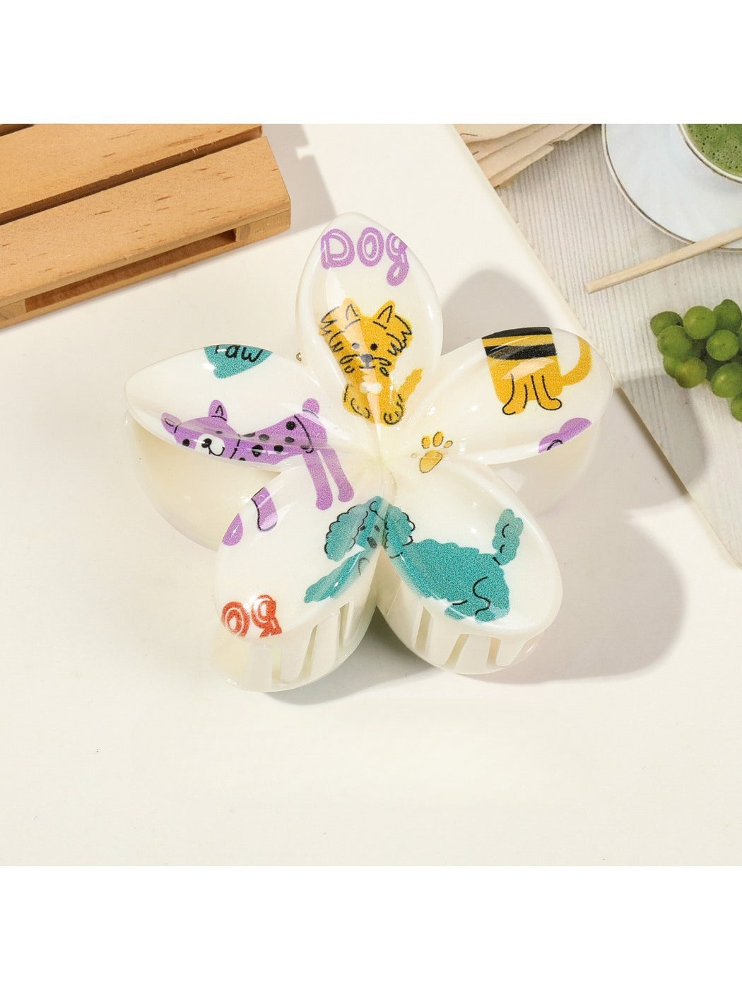 Beau - Beautiful Egg Flower Hair Clips