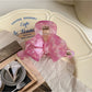Beau - Alloy and Acetate Fiber Bow Shape Claw Clip