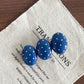 Beau - Sweet Oval Shaped Polka Dot Hair Clip