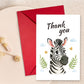 Carduria - Sweet Animal Pattern Greeting Card