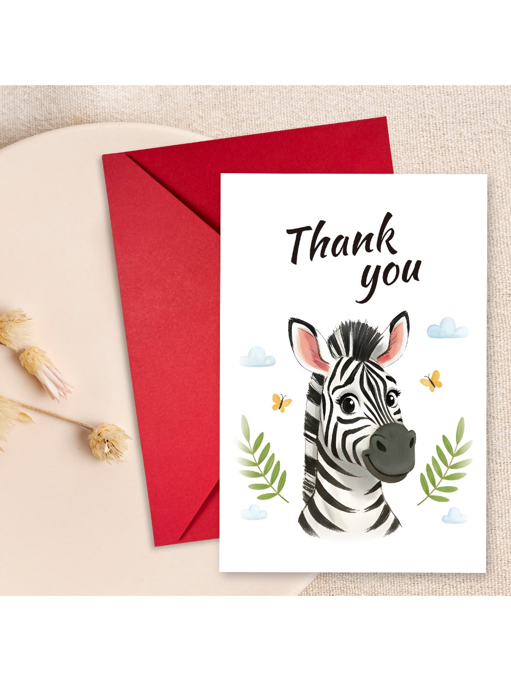 Carduria - Sweet Animal Pattern Greeting Card