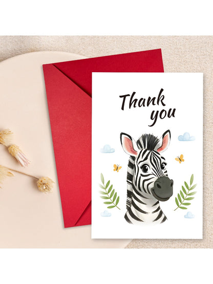 Carduria - Sweet Animal Pattern Greeting Card