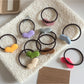 Gifty - Minimalist Solid Color Heart Hair Tie
