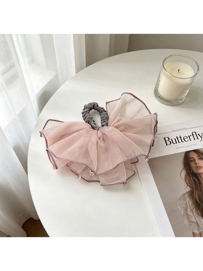 Gifty - Ruffled Layered Organza Style Scrunchie