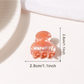 Beau - Glossy Mini Textured Hair Styling Claw Clip