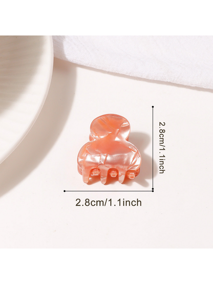 Beau - Glossy Mini Textured Hair Styling Claw Clip