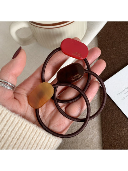 Gifty - Stylish Oval Acetate Hair Tie