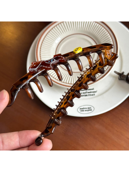 Beau - Cartoon Animal Twisted Plastic Banana Clip