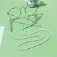 Velra - Minimalist Beaded Smiley Face Eyeglass Strap